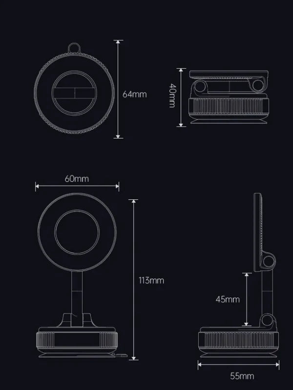 360° Magnetic Phone Holder - MagBase